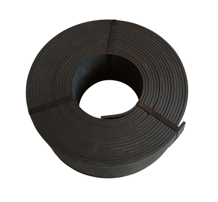 Bedkant 10 meter svart plast